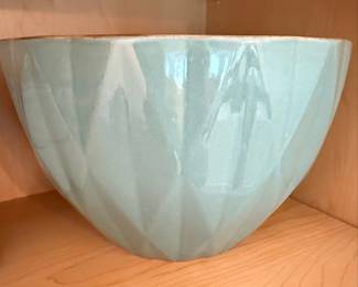 Gallery Tabletops "Celadon" Geometric Bowl
