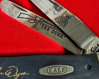John Wayne "The Duke" Commemorative Knife Set by W.R. Case & Sons Cutlery Co.