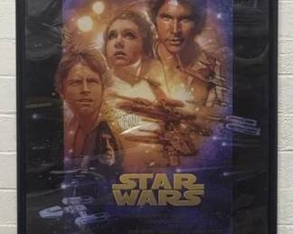 Mark Hamill autographed poster