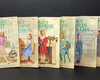 American Girl Kit Book Set Complete 6 Volume Collection
