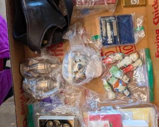 raspberry pi, vintage lighters, gun holster, miscellaneous antique and vintage 