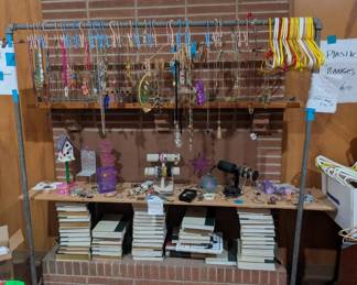 jewelry, necklaces, bracelets, rings, hangers