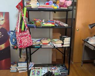 purses, books, toys, children's, puzzles, stuffed animals