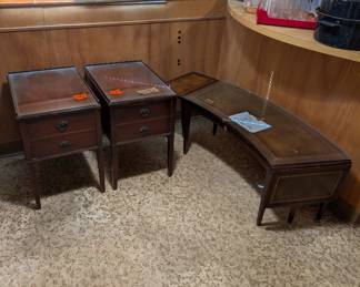 coffee table, end table vintage