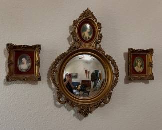 CAMEO CREATION MCM  CONVEX MIRROR SET