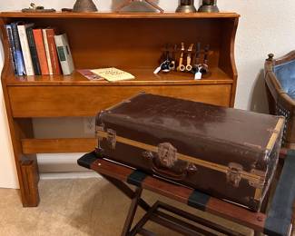 ETHAN ALLEN twin bookshelf headboard