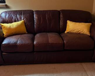 leather couch