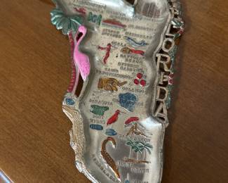 KITSCHY FLA. VINTAGE SOUVENIR, remarkable shape