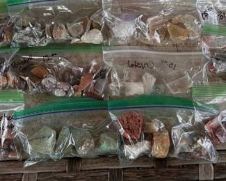 POLISHED ROCKS, CRYSTALS, RAW MINERALS