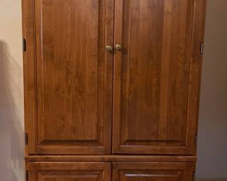 OAK ARMOIRE