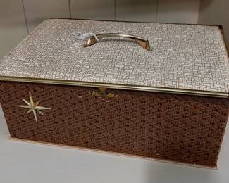 MCM ATOMIC SEWING BOX