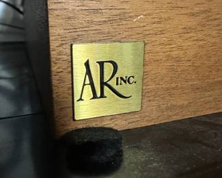 Acoustic Research AR-XA Turntable