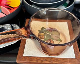 Corning Visions Amber 0.7-Liter Saucepan