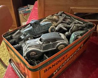 Circa 1940s Cast Iron Toys & Cars
