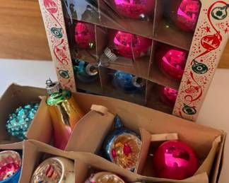 Vintage Shiny Brite Ornaments