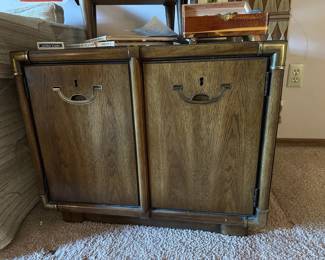 Drexel Mid Century Accolade Campaign Side Table