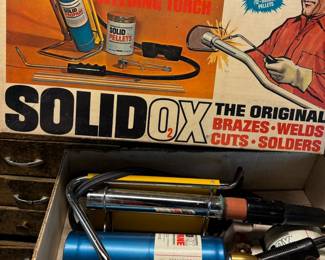 1973 Solidox Ox 2 Welding Torch Kit