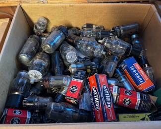 Vintage Vacuum Electron Tubes