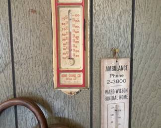 Antique thermometers