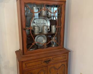 French style china cabinet