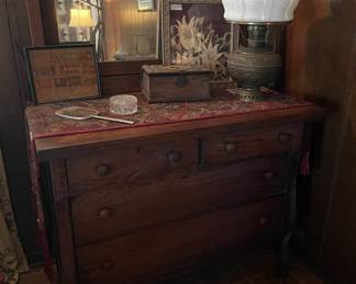 Antique oak dresser