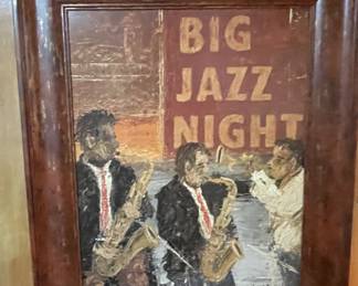 Big Jazz Night print