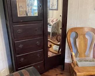 Antique wardrobe 