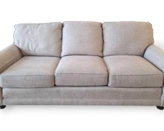 Smith Bros. Of Berne Oatmeal Colored Sofa