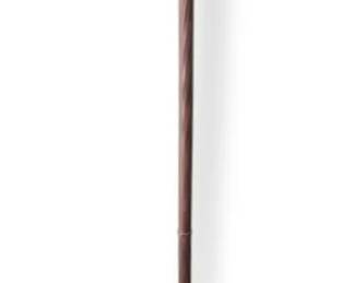 Copper Finish 67 Torchiere Lamp With Frosted Glass Shade