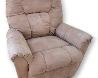 Light Brown Beige Recliner