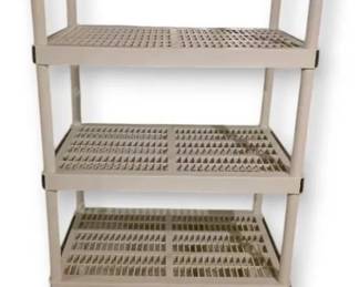 5 Tier Plastic Storage Shelf