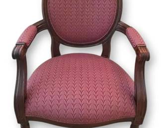 Louis XVI Hickory Arm Chair