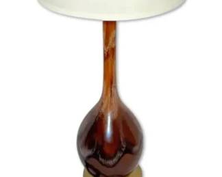 MCM Drip Glaze Ceramic Table Lamp