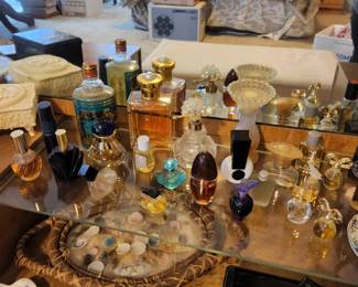 Vintage perfumes