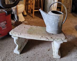 Cement bench 