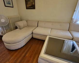 Lg sectional,sofa with corner stand and table