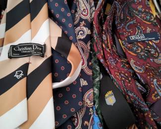 Mens ties Christian Dior, Ralph Laren