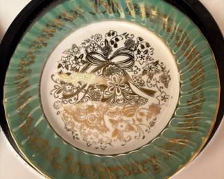 35th Anniversary Plate-Norcrest fine china
