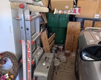 Ladder & Other Garage Tools