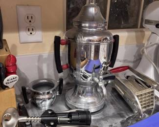 Silver Drink Dispenser