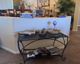Metal Buffet Table