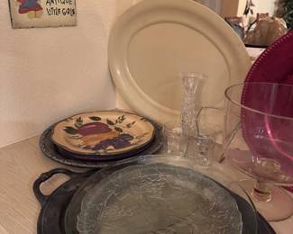 Assorted Decorative Plates