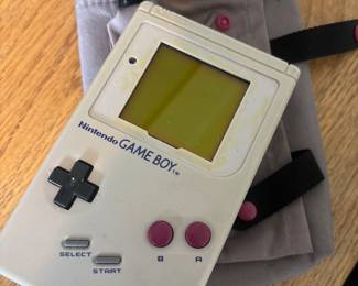 First Edition Nintendo Game Boy