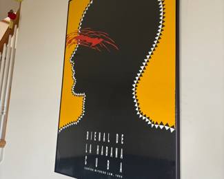 1994 "Bienal de La Habana" Poster Published by the Centro Wifredo Lam in Cuba