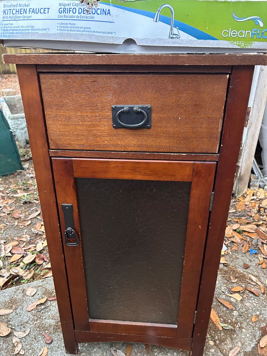 Small wooden cabinet