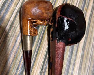 Vintage pipe and container