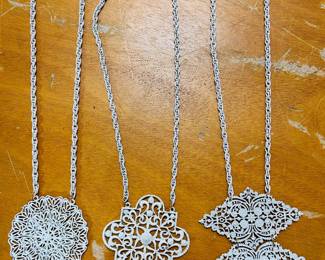 Vintage white jewelry 