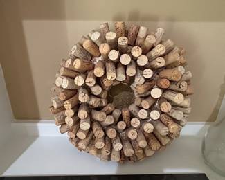 Cork wreath