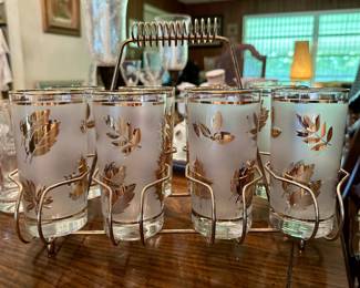Starlyte gold leaf glasses