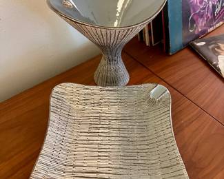 The footed vase is sold.